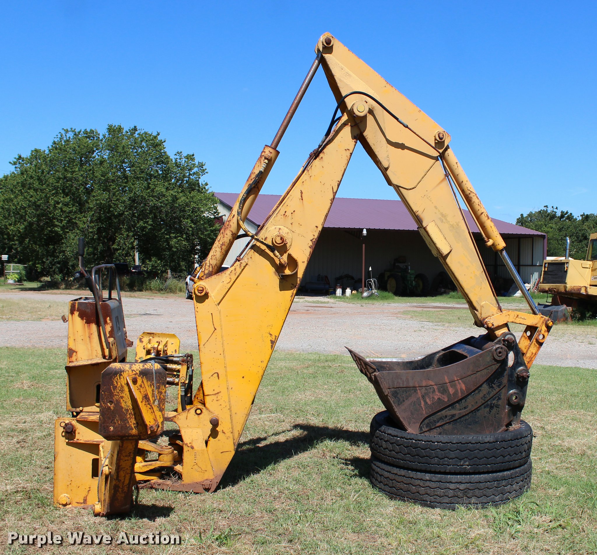 John Deere 9250 backhoe attachment in Stillwater, OK Item L3163 sold