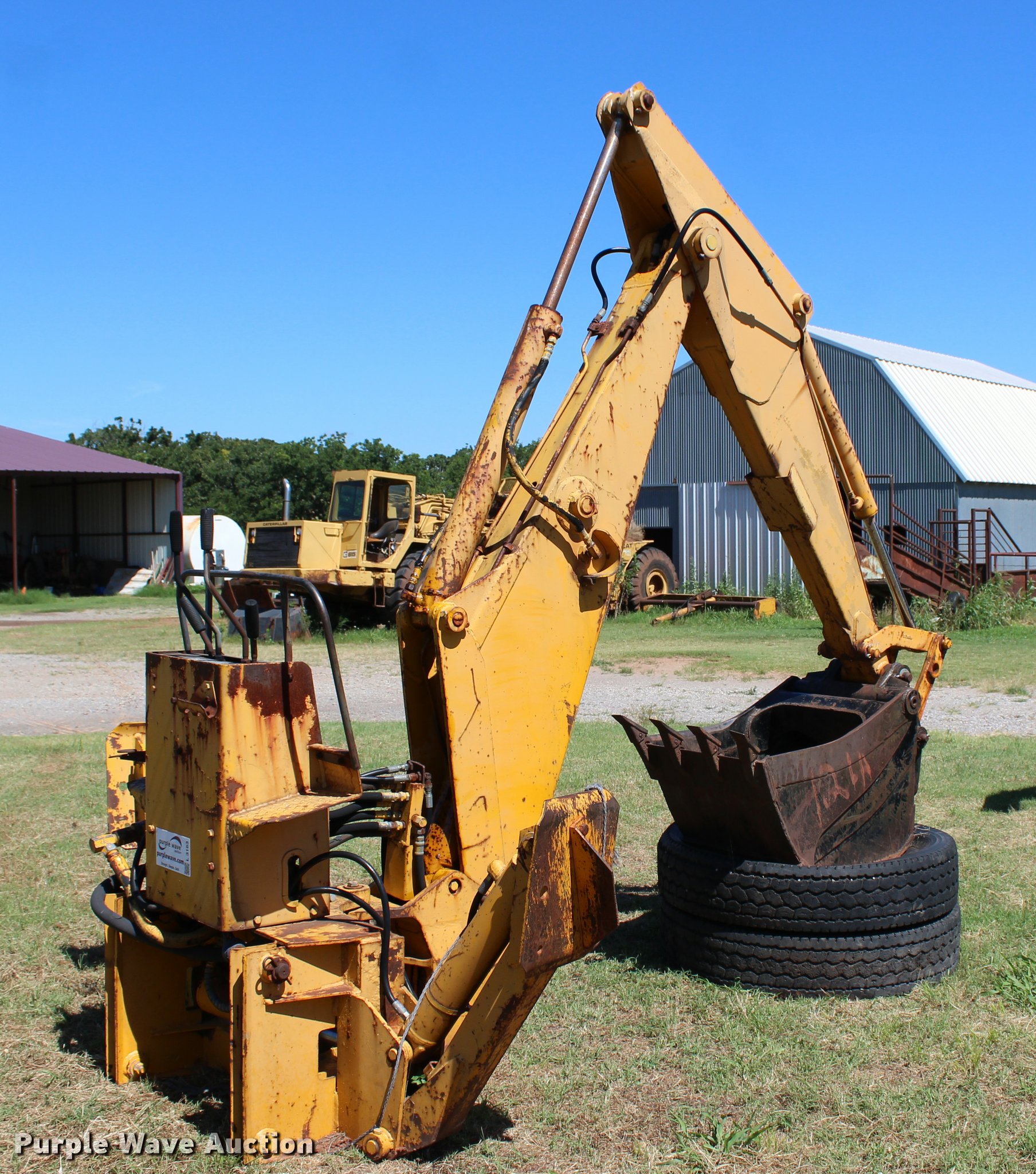 John Deere 9250 backhoe attachment in Stillwater, OK Item L3163 sold