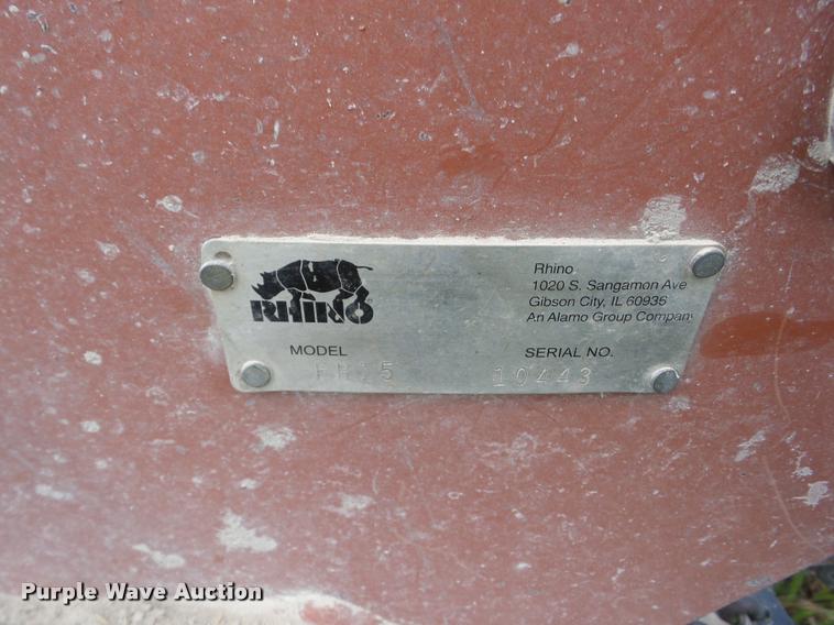 image for item BI9681 Rhino FR15 batwing rotary mower