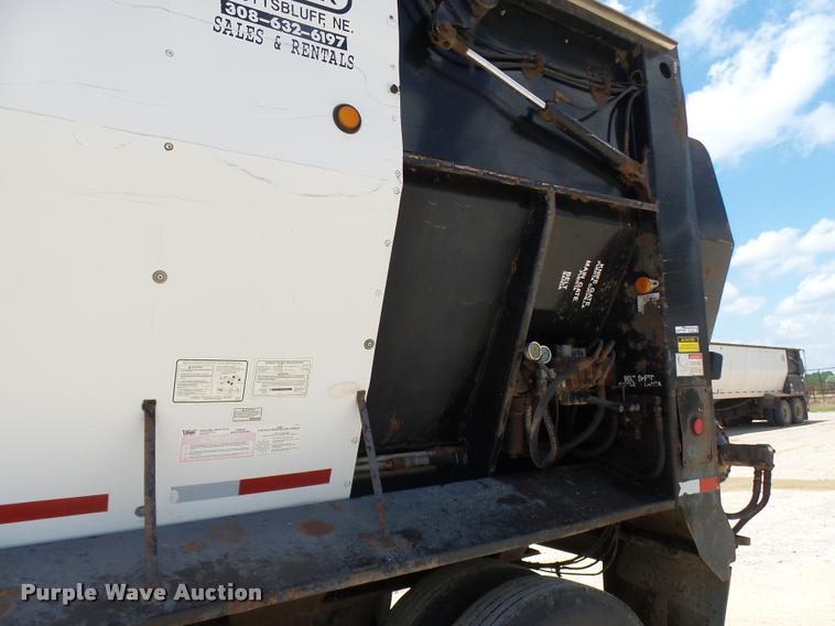 image for item CA9033 2007 Aulick 4270542 live bottom trailer