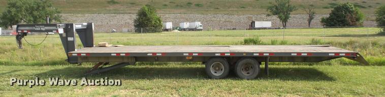 image for item DA1502 2000 Trailman Load-Eez flatbed trailer