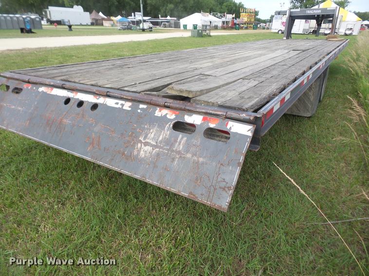 image for item DA1502 2000 Trailman Load-Eez flatbed trailer