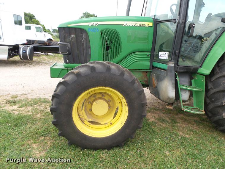 image for item DA2745 2007 John Deere 6415 MFWD tractor