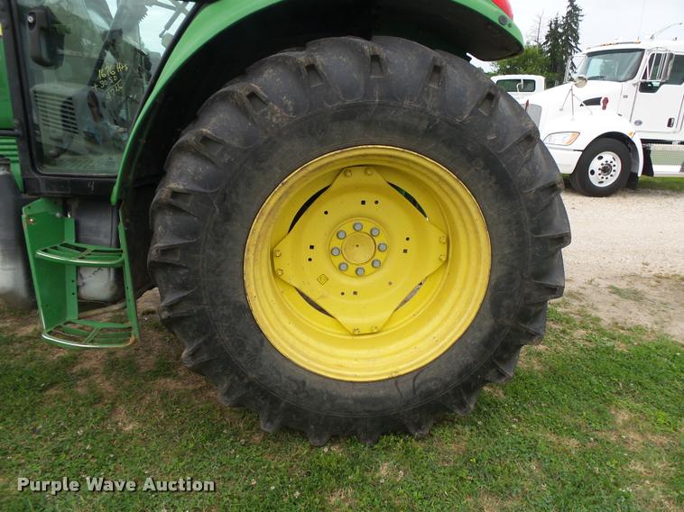 image for item DA2745 2007 John Deere 6415 MFWD tractor
