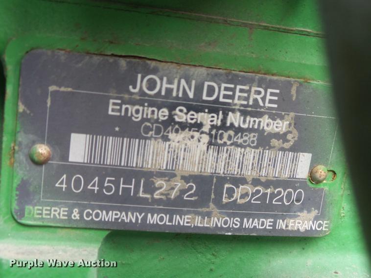image for item DA2747 2007 John Deere 6415 MFWD tractor