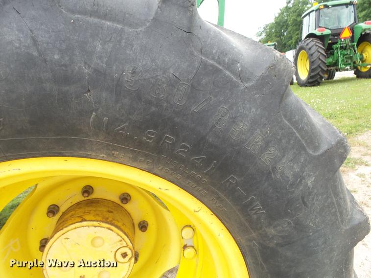 image for item DA2749 2002 John Deere 6420 MFWD tractor