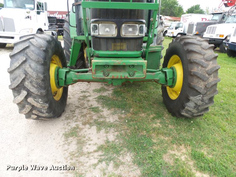 image for item DA2749 2002 John Deere 6420 MFWD tractor
