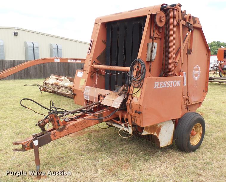 image for item DA7986 Hesston 5540 round baler