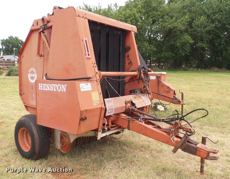 image for item DA7986 Hesston 5540 round baler