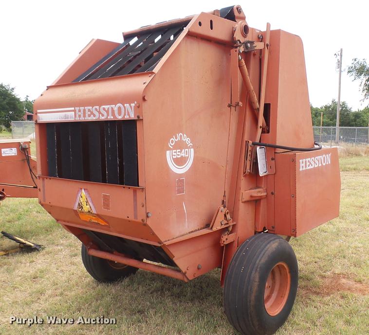 image for item DA7986 Hesston 5540 round baler