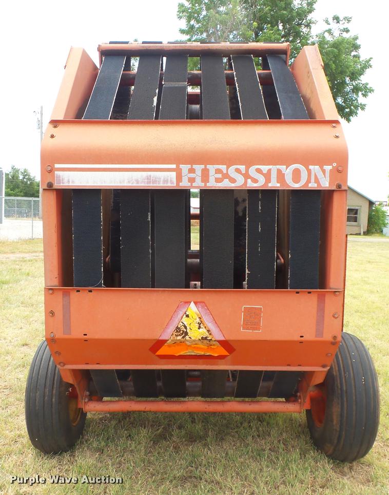 image for item DA7986 Hesston 5540 round baler