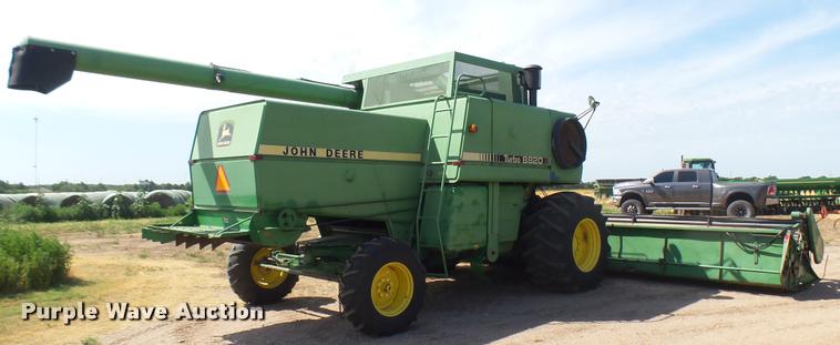 image for item DA7989 John Deere 8820 Turbo combine