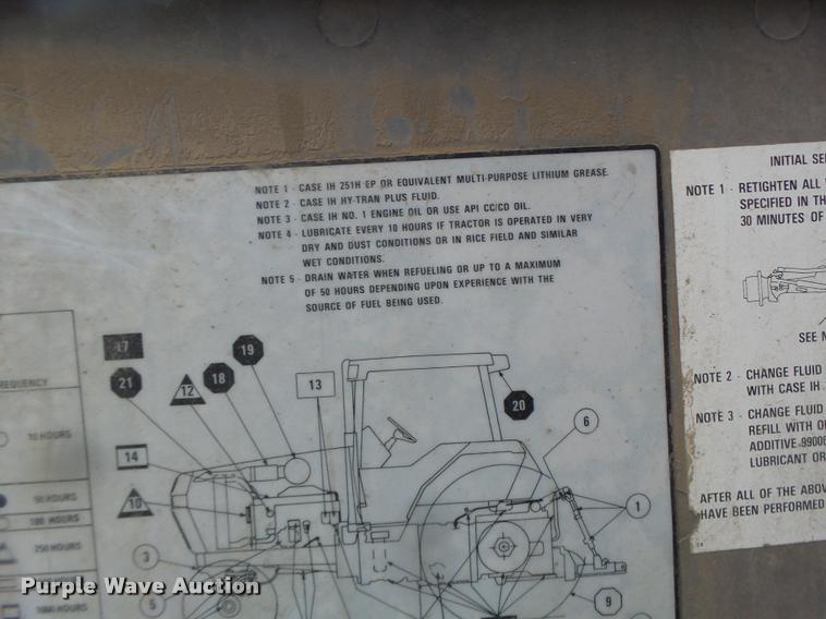 image for item DB1360 1988 Case IH 7130 tractor