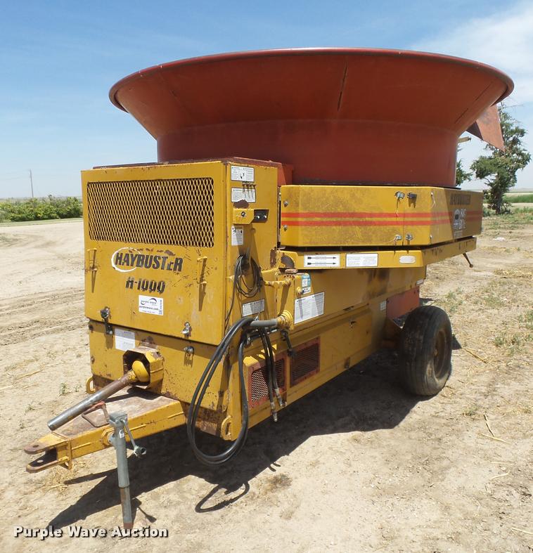 image for item DB2646 Harsh HayBuster H1000 tub grinder