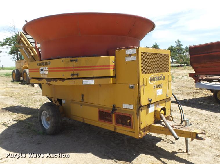 image for item DB2646 Harsh HayBuster H1000 tub grinder