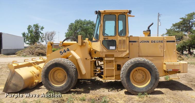 image for item DB2650 1990 John Deere 544E wheel loader