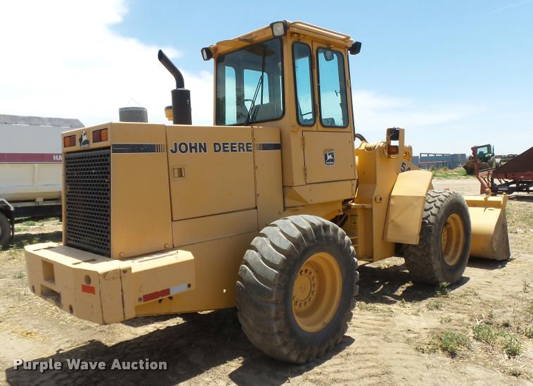 image for item DB2650 1990 John Deere 544E wheel loader