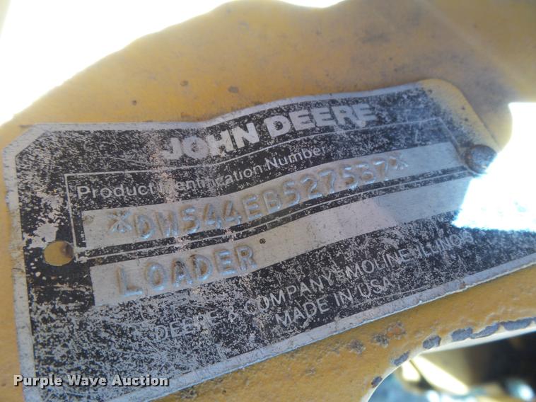 image for item DB2650 1990 John Deere 544E wheel loader