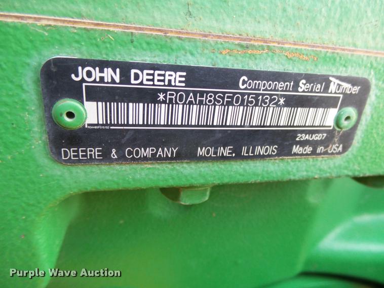 image for item DB2664 2007 John Deere 8530 MFWD tractor