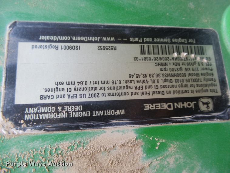 image for item DB2664 2007 John Deere 8530 MFWD tractor