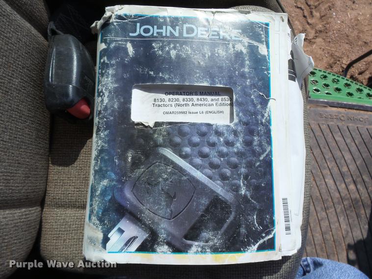 image for item DB2664 2007 John Deere 8530 MFWD tractor