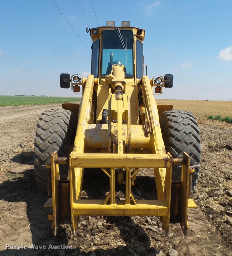 image for item DB2670 1982 John Deere 644C High Lift wheel loader