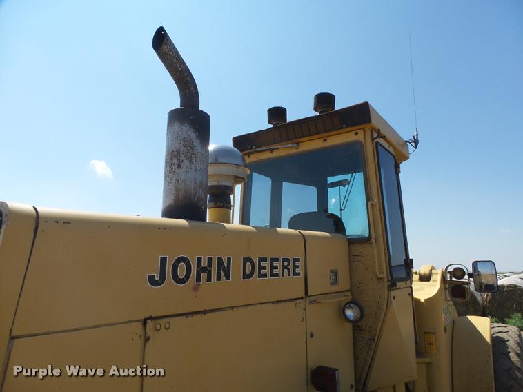 image for item DB2670 1982 John Deere 644C High Lift wheel loader