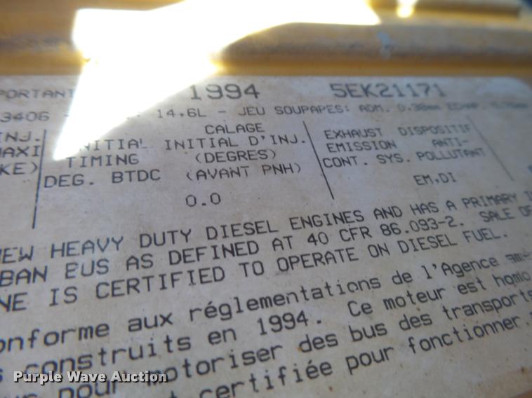 image for item DB2674 1995 Kenworth T800 silage truck