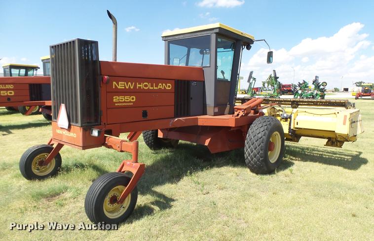 image for item DB2675 1995 New Holland 2550 self-propelled windrower