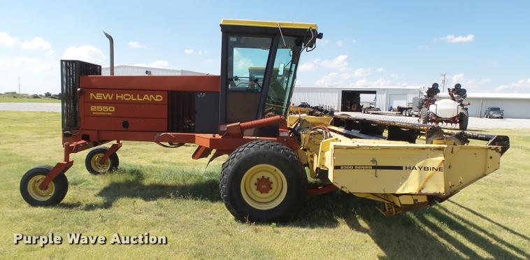 image for item DB2675 1995 New Holland 2550 self-propelled windrower