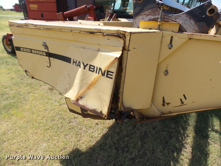 image for item DB2675 1995 New Holland 2550 self-propelled windrower