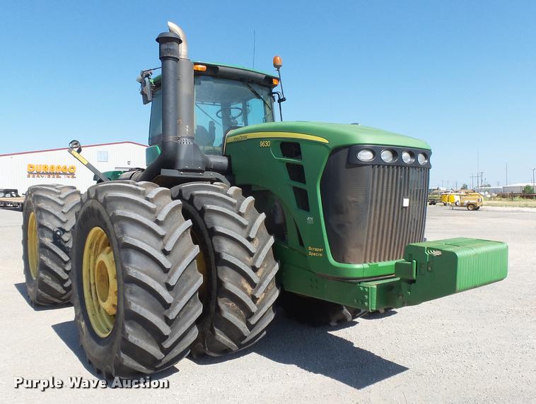 image for item DB2679 2008 John Deere 9630 Scraper Special 4WD tractor