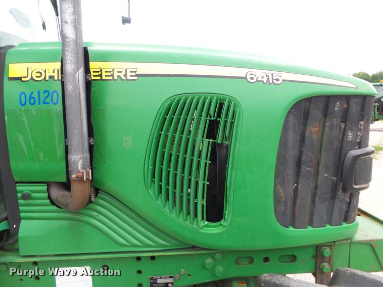 image for item DB7498 2007 John Deere 6415 MFWD tractor