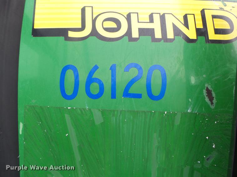 image for item DB7498 2007 John Deere 6415 MFWD tractor
