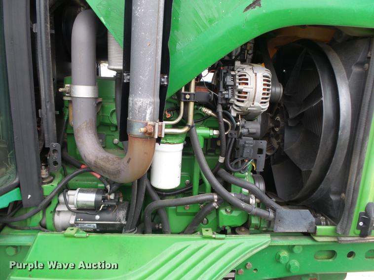 image for item DB7498 2007 John Deere 6415 MFWD tractor