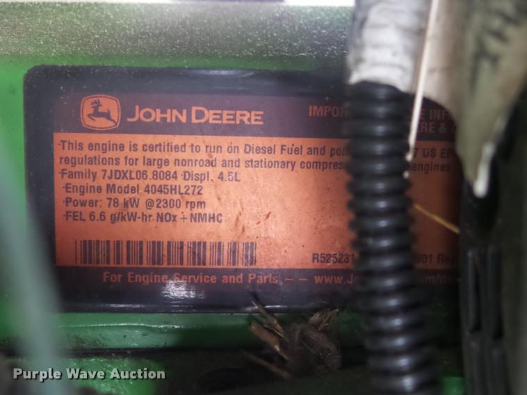 image for item DB7498 2007 John Deere 6415 MFWD tractor