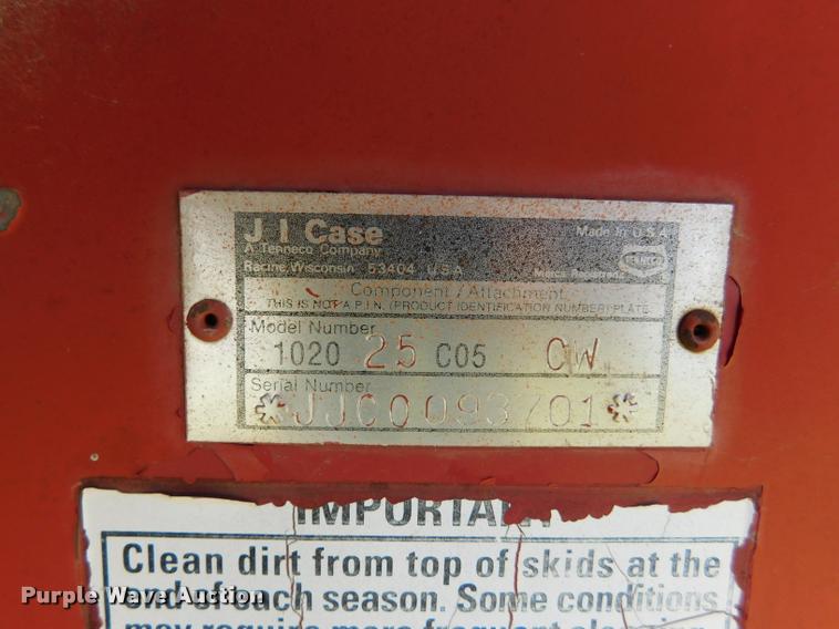 image for item DB9401 1994 J I Case 1020 flex head