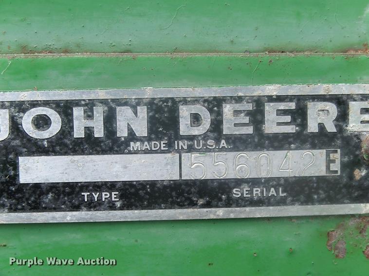 image for item DK9607 1981 John Deere 510 round baler