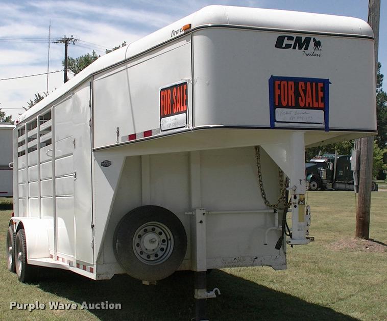 image for item DK9635 2015 CM CMH1243-16 horse trailer