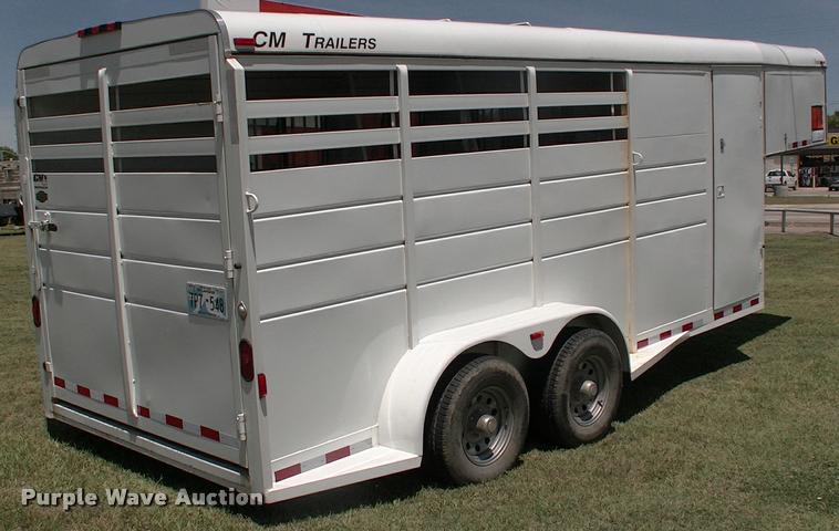 image for item DK9635 2015 CM CMH1243-16 horse trailer