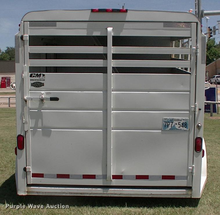 image for item DK9635 2015 CM CMH1243-16 horse trailer