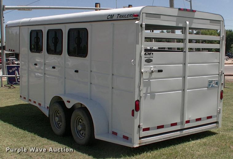 image for item DK9635 2015 CM CMH1243-16 horse trailer