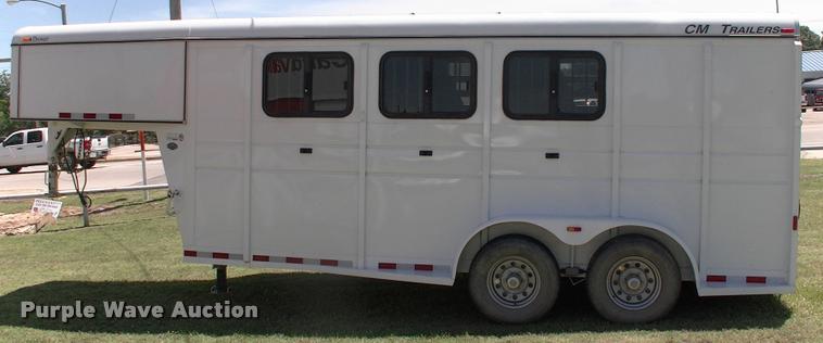 image for item DK9635 2015 CM CMH1243-16 horse trailer