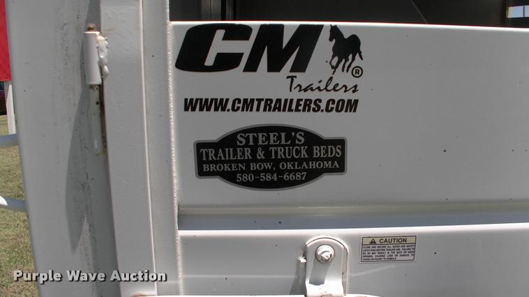 image for item DK9635 2015 CM CMH1243-16 horse trailer
