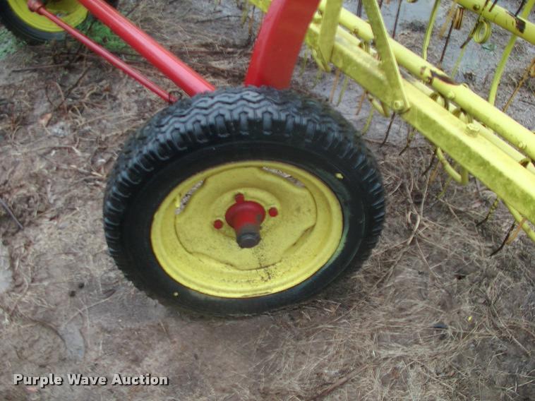 image for item DK9637 New Holland 256 side delivery hay rake