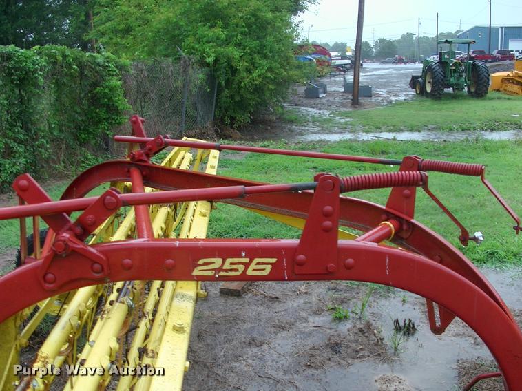 image for item DK9637 New Holland 256 side delivery hay rake