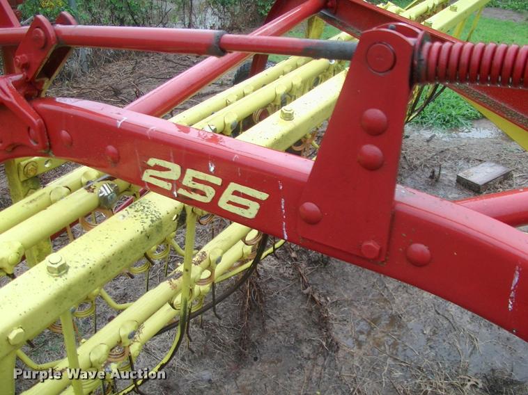 image for item DK9637 New Holland 256 side delivery hay rake