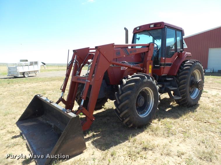 image for item DL9133 1991 Case IH 7110 MFWD tractor