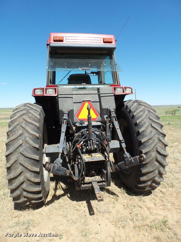 image for item DL9133 1991 Case IH 7110 MFWD tractor