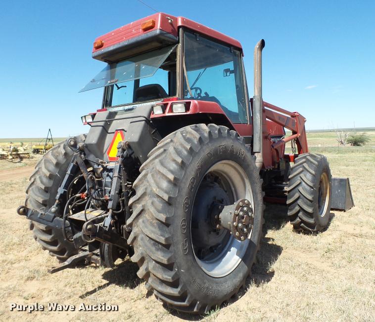 image for item DL9133 1991 Case IH 7110 MFWD tractor